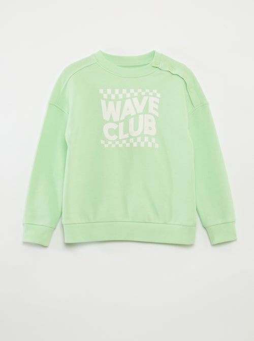 Sweatshirt estampada  - So Easy - Kiabi