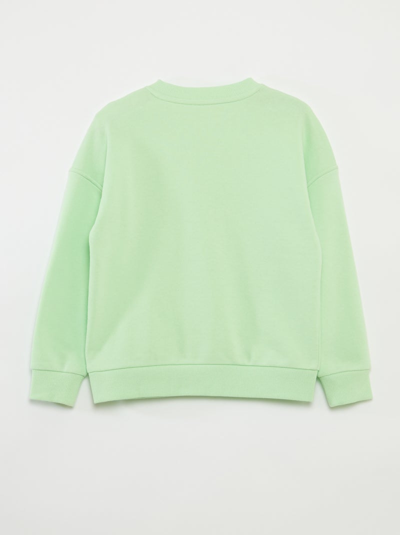 Sweatshirt estampada  - So Easy VERDE - Kiabi