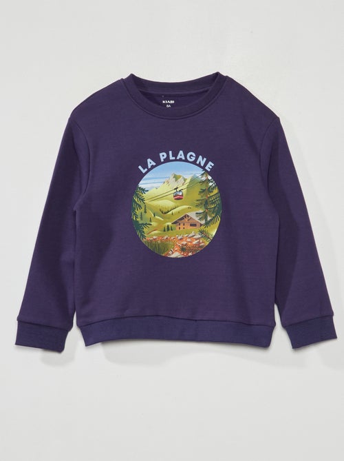 Sweatshirt estampada 'Antibes' - Kiabi