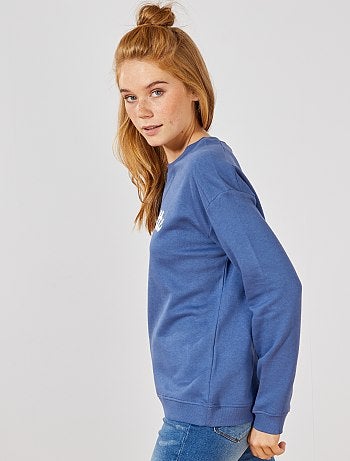 Sweatshirt estampada - Kiabi