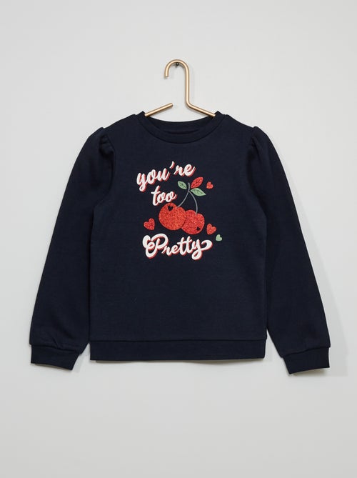 Sweatshirt estampada - Kiabi