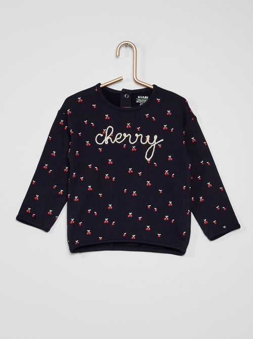 Sweatshirt estampada - Kiabi
