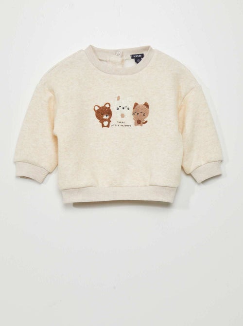 Sweatshirt estampada - Kiabi