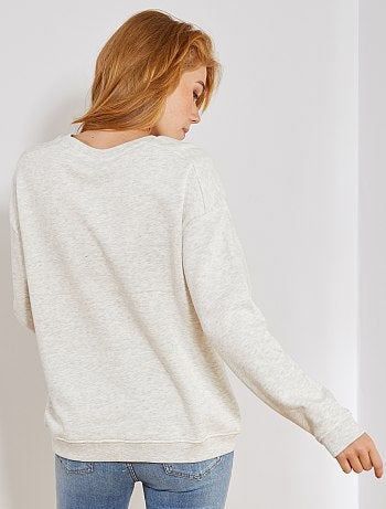 Sweatshirt estampada - Kiabi