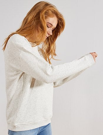 Sweatshirt estampada - Kiabi