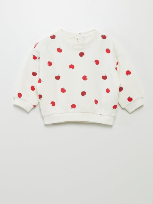 Sweatshirt estampada - Kiabi