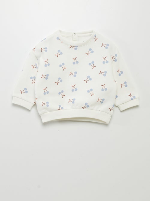 Sweatshirt estampada - Kiabi