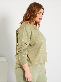 Sweatshirt estampada - Kiabi