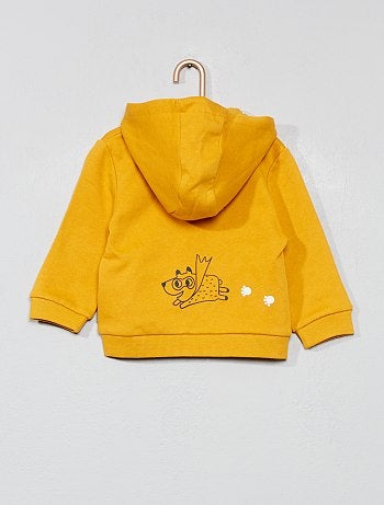 Sweatshirt estampada com capuz - Kiabi