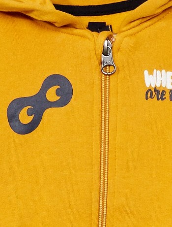 Sweatshirt estampada com capuz - Kiabi