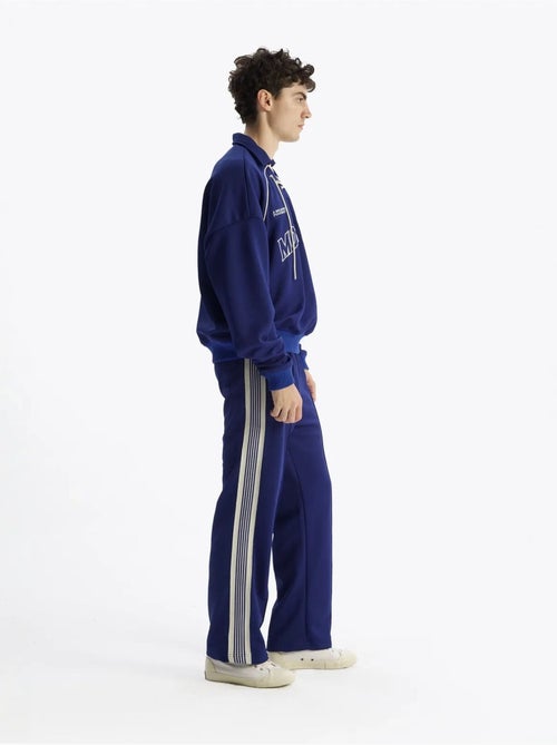 Sweatshirt estampada com decote com cordão giesto - Kiabi