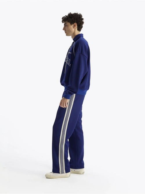 Sweatshirt estampada com decote com cordão giesto - Kiabi