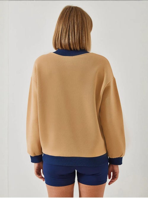 Sweatshirt estampada comfort lucci - Kiabi