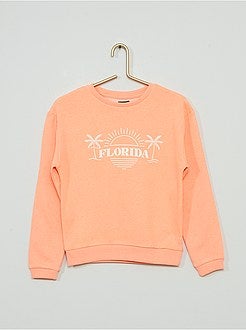 Sweatshirt estampada de conceção ecológica - Kiabi