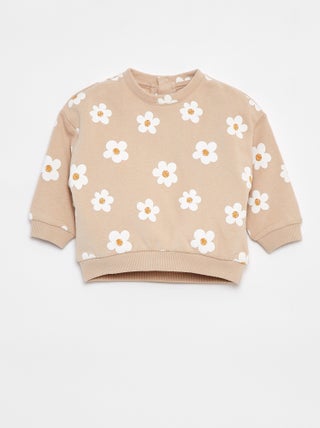 Sweatshirt estampada de fantasia