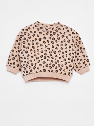 Sweatshirt estampada de fantasia