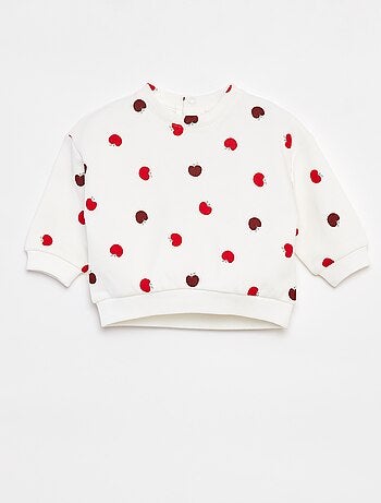 Sweatshirt estampada de fantasia