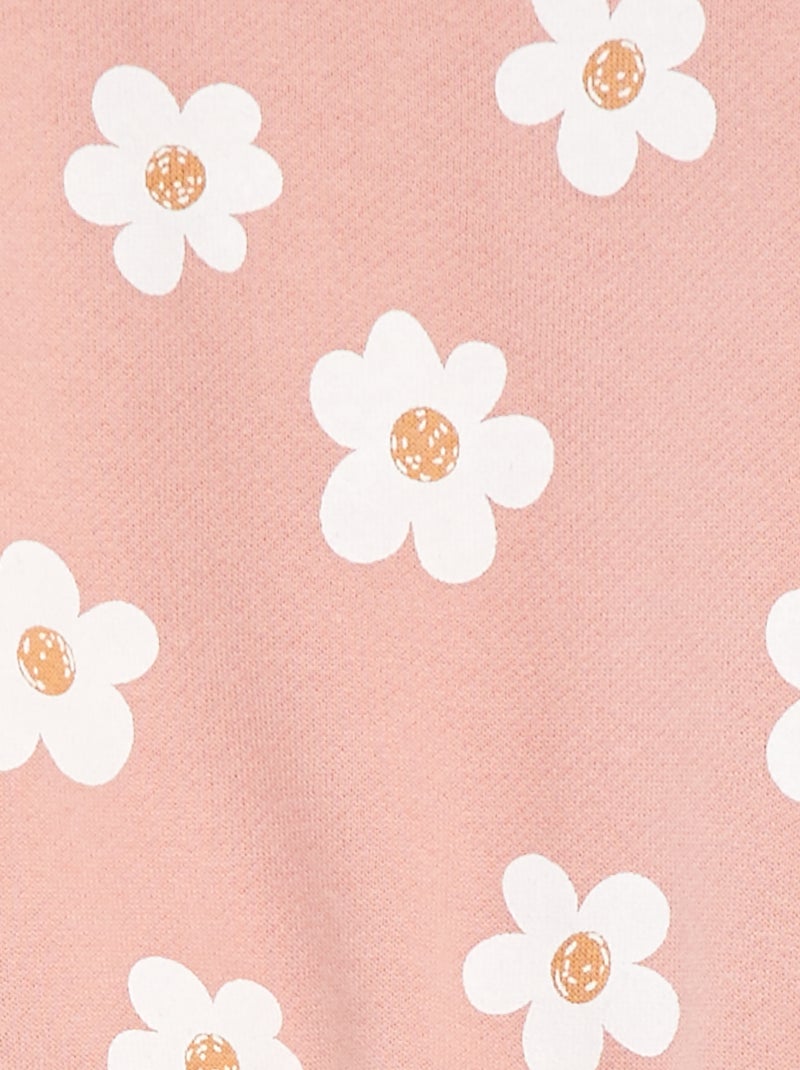 Sweatshirt estampada de fantasia Rosa - Kiabi