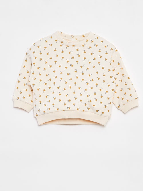 Sweatshirt estampada de fantasia - Kiabi