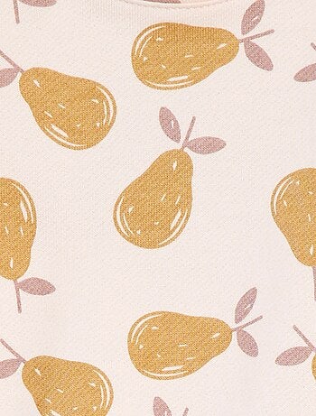 Sweatshirt estampada de fantasia