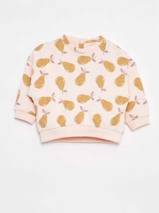 Sweatshirt estampada de fantasia