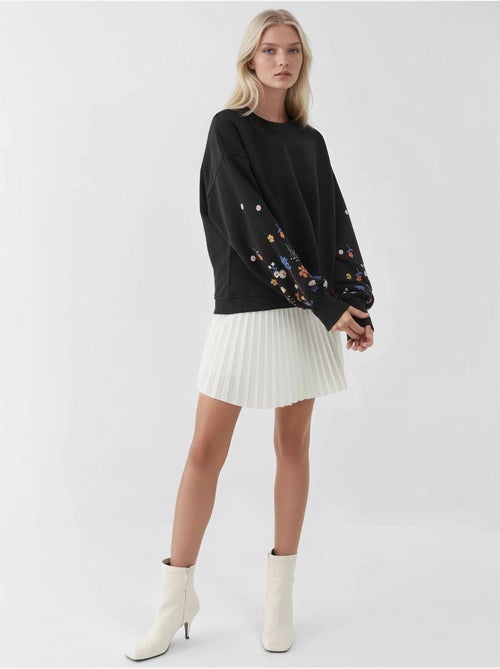 Sweatshirt estampada de manga comprida com gola redonda hiccup - Kiabi Sweatshirt estampada de manga comprida com gola redonda hiccup - Kiabi
