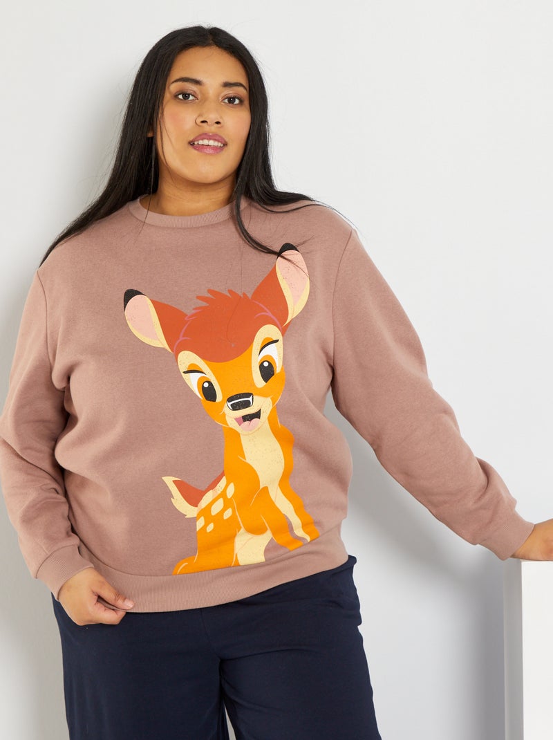 Sweatshirt estampada 'Disney' CASTANHO - Kiabi