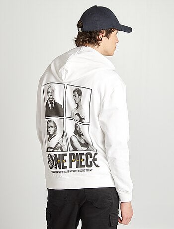 Sweatshirt estampada 'One Piece' em moletão