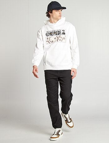 Sweatshirt estampada 'One Piece' em moletão
