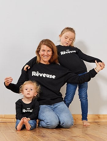 Sweatshirt estampada - Kiabi