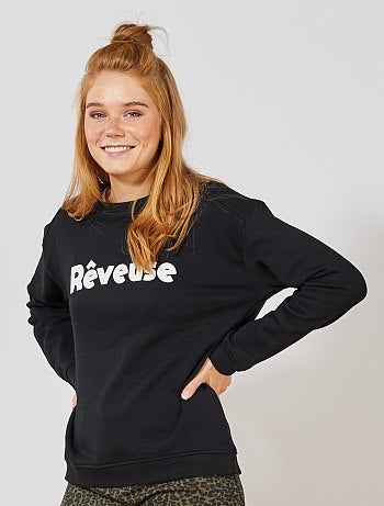 Sweatshirt estampada - Kiabi