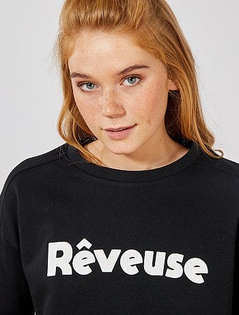 Sweatshirt estampada - Kiabi