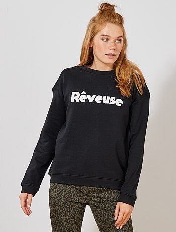 Sweatshirt estampada - Kiabi