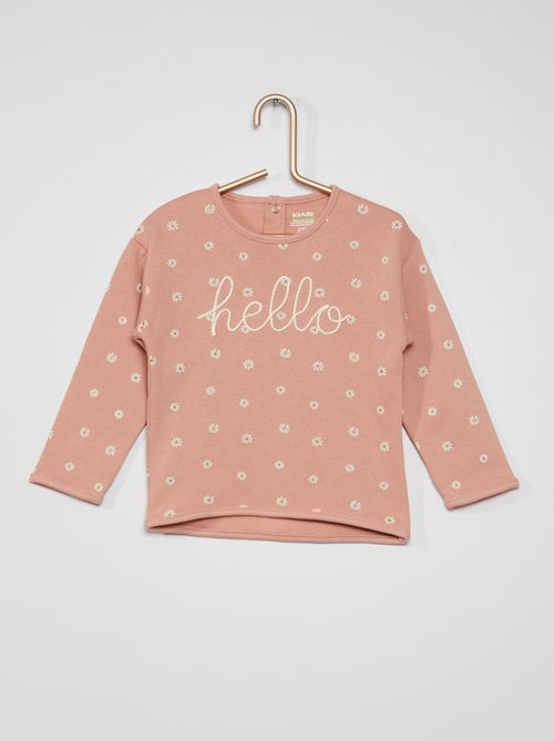 Sweatshirt estampada - Kiabi