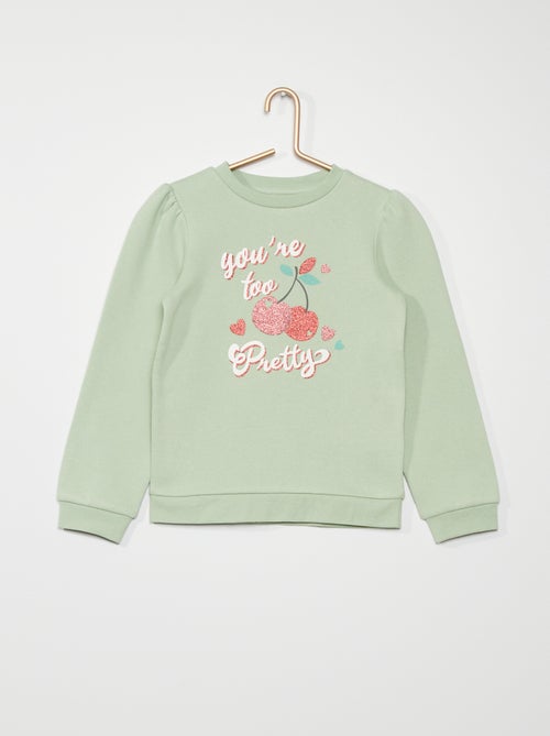 Sweatshirt estampada - Kiabi
