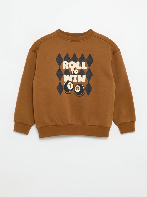 Sweatshirt estampado - Kiabi