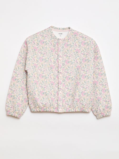 Sweatshirt estampado com efeito moletom - Coleção "Fácil de Vestir" - Kiabi