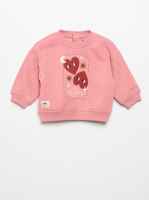 Sweatshirt estampado de manga comprida - Kiabi Sweatshirt estampado de manga comprida - Kiabi