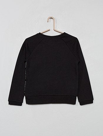 Sweatshirt 'estrelas' prateada - Kiabi