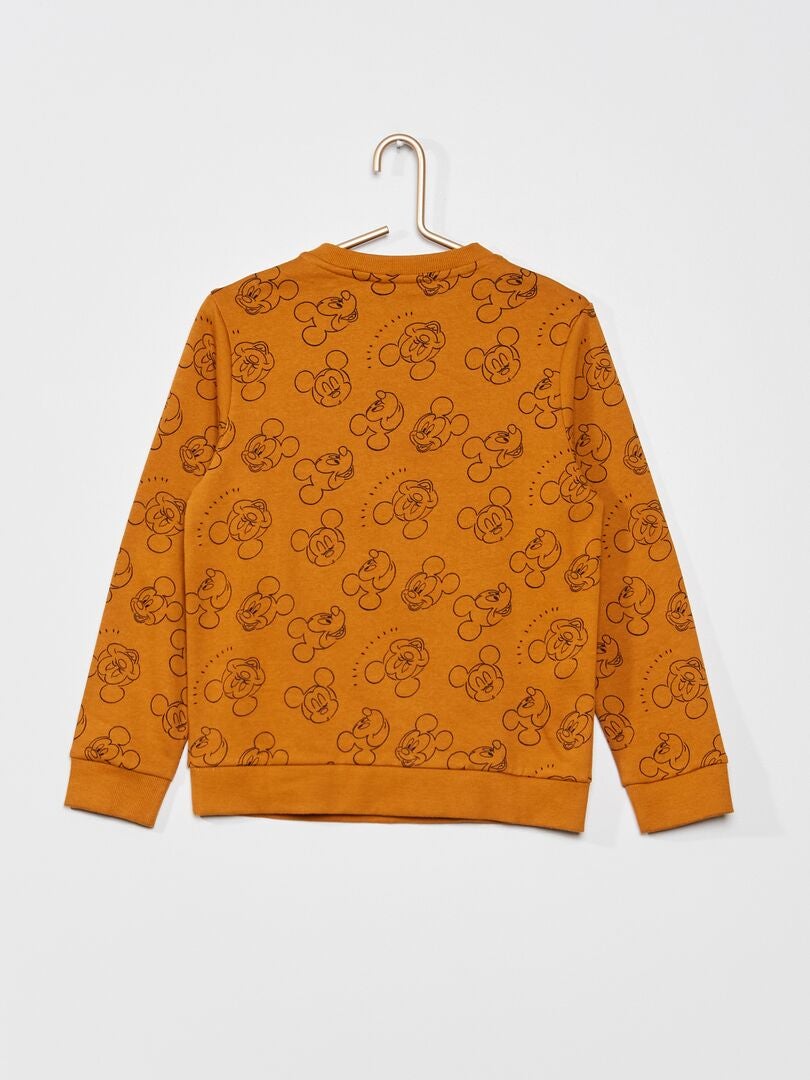 Sweatshirt fácil de vestir 'Mickey' MARROM - Kiabi