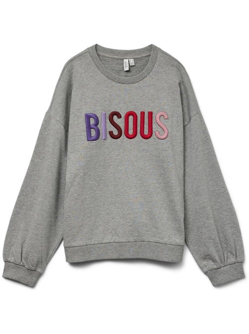 Sweatshirt Feminina Cinzenta Vero Moda Botra - Kiabi Sweatshirt Feminina Cinzenta Vero Moda Botra - Kiabi