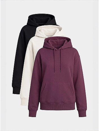 Sweatshirt feminina de algodão e poliéster tommy