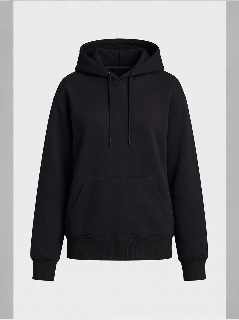 Sweatshirt feminina de algodão e poliéster tommy Creme - Kiabi