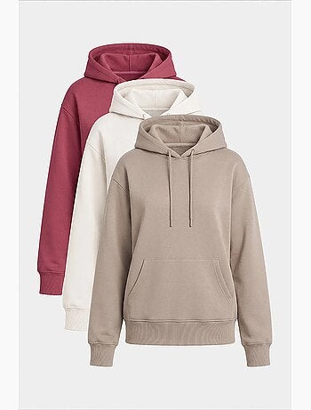Sweatshirt feminina de algodão e poliéster tommy