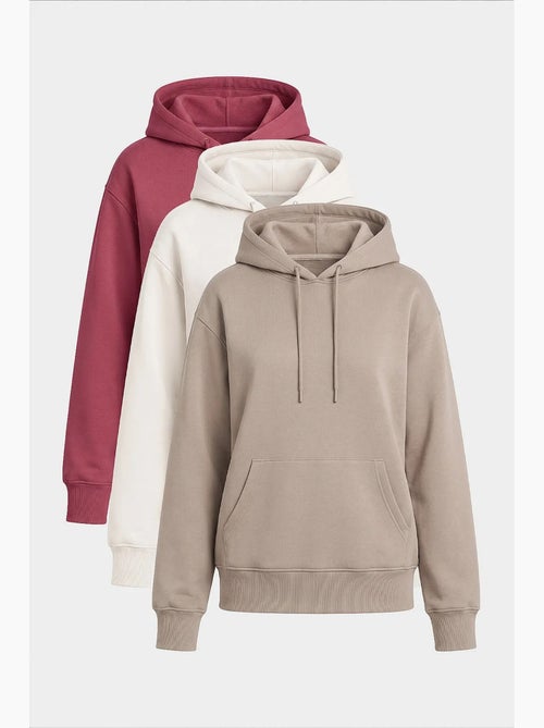 Sweatshirt feminina de algodão e poliéster tommy - Kiabi Sweatshirt feminina de algodão e poliéster tommy - Kiabi