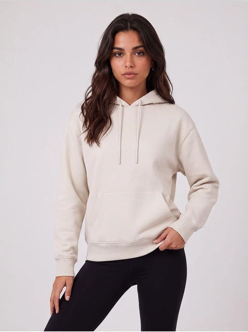 Sweatshirt feminina de algodão e poliéster tommy - Kiabi Sweatshirt feminina de algodão e poliéster tommy - Kiabi