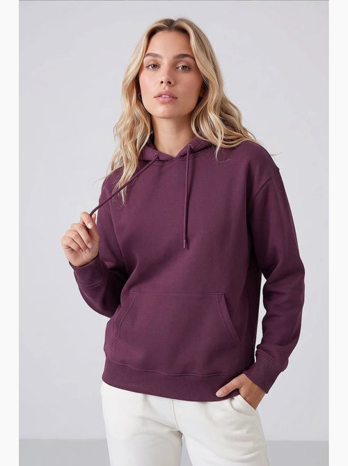 Sweatshirt feminina de algodão e poliéster tommy - Kiabi Sweatshirt feminina de algodão e poliéster tommy - Kiabi