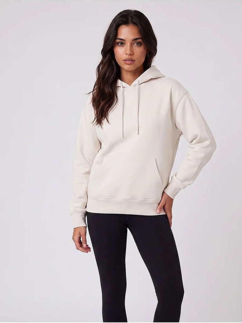 Sweatshirt feminina de algodão e poliéster tommy Roxo - Kiabi
