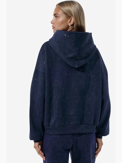 Sweatshirt feminina em mistura de algodão busem - Kiabi