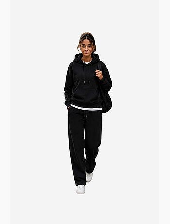 Sweatshirt feminina em mistura de algodão tommy